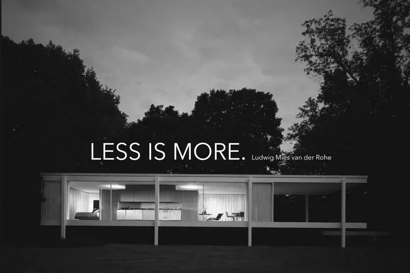 “Less is more” 網(wǎng)頁設(shè)計(jì)中的極簡風(fēng)格設(shè)計(jì)法你知道嗎？